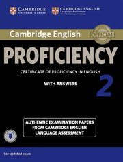 Cambridge English Proficiency 2 Authentic examination papers with answers, 