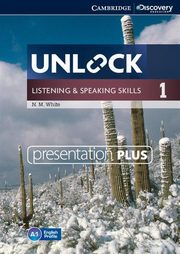 ksiazka tytu: Unlock 1 Listening and Speaking Skills Presentation plus DVD autor: White N. M.