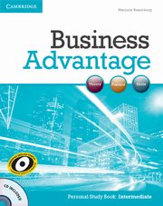 Business Advantage Intermediate Personal Study Book + CD, Rosenberg Marjorie
