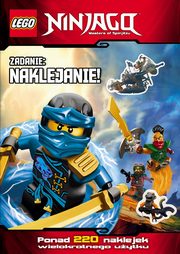 ksiazka tytu: Lego Ninjago Zadanie naklejanie! autor: 