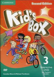 ksiazka tytu: Kid's Box Second Edition 3 Interactive DVD (NTSC) with Teacher's Booklet autor: Nixon Caroline, Tomlinson Michael, Elliott Karen