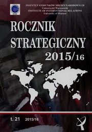 ksiazka tytu: Rocznik strategiczny 2015/2016 Tom 21 autor: 