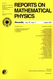 Reports on Mathematical Physics 92/1, 