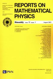 Reports on Mathematical Physics 92/1, 