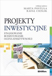 ksiazka tytu: Projekty inwestycyjne autor: Postua Marta, Cielik Rafa redakcja naukowa