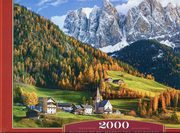 Puzzle 2000 Church of St. Magdalena Dolomites, 