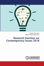 Research Exertion on Contemporary Issues 2018, 