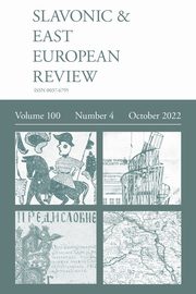 Slavonic & East European Review (100, 