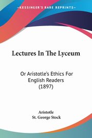 Lectures In The Lyceum, Aristotle