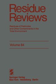 Residue Reviews, Gunther Francis A.
