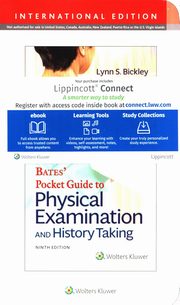 Bates' Pocket Guide to Physical Examination and History Taking Ninth edition, Bickley Lynn S.
