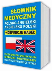 Sownik medyczny polsko-angielski angielsko-polski + definicje hase, Lemaska Aleksandra, Gut Dawid