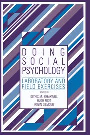 Doing Social Psychology, 