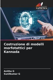 Costruzione di modelli morfotattici per Kannada, G Anitha