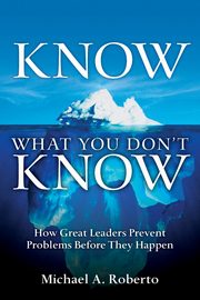 Know What You Don't Know, Roberto Michael A.