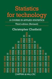 Statistics for Technology, Chatfield Chris
