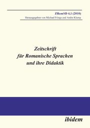 Zeitschrift fr Romanische Sprachen und ihre Didaktik. Heft 4.1, 