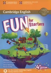 Fun for Starters Student's Book + Online Activities, Robinson Anne, Saxby Karen