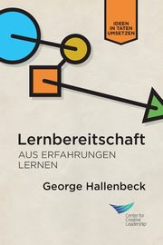 Learning Agility, Hallenbeck George