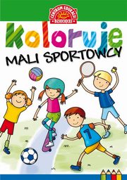 Koloruj Mali sportowcy, 
