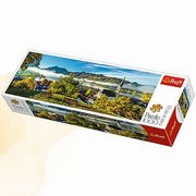 Puzzle 1000 Panorama Nad jeziorem Schliersee, 