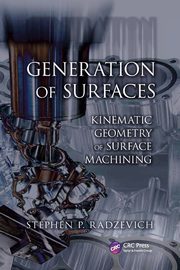 Generation of Surfaces, Radzevich Stephen P.