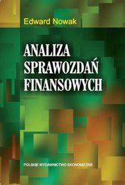 Analiza sprawozda finansowych, Nowak Edward