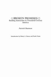 Broken Promises, Shannon Patrick