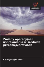 Zmiany operacyjne i usprawnienia w rednich przedsibiorstwach, Wolf Klaus Juergen