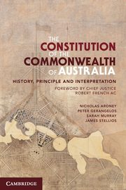 The Constitution of the Commonwealth of Australia, Aroney Nicholas