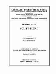 Sol et Luna I, Euler Leonhard