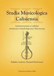 Studia Musicologica Calisiensia Tom 3, 