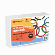 Zestaw filamentw Banach do dugopisw 3D jesie-zima - 160 m, 