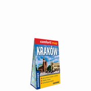 Krakw laminowany plan miasta mini 1:20 000, 