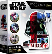 Puzzle Drewniane Konturowe - Darth Vader 160, 