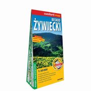 Beskid ywiecki laminowana mapa turystyczna 1:50 000, 