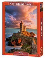 ksiazka tytu: Puzzle The Lighthouse Petit Minou, France 500 autor: 