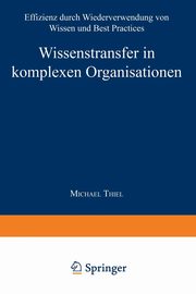 Wissenstransfer in komplexen Organisationen, Thiel Michael
