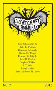 Lovecraft Annual No. 7 (2013), Joshi S. T.