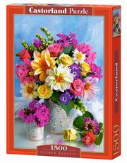 ksiazka tytu: Puzzle 1500 Flower Bouquet autor: 