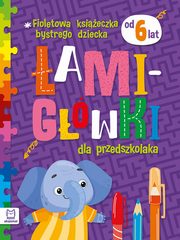 Fioletowa ksieczka bystrego dziecka amigwki dla przedszkolaka od 6 lat, Karlik Beata, Michalec Bogusaw