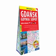 Gdask Gdynia Sopot papierowy plan miasta 1:26 000, Opracowanie zbiorowe