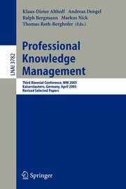 Professional Knowledge Management, 