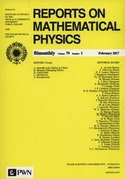 Reports on Mathematical Physics 79/1 2017, 