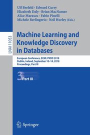Machine Learning and Knowledge Discovery in Databases, 