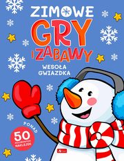 Zimowe gry i zabawy Wesoa gwiazdka, 