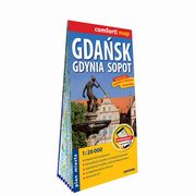Gdask Gdynia Sopot laminowany plan miasta 1:26 000, Opracowanie zbiorowe