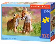 ksiazka tytu: Puzzle Little Fox and His Mum 120 autor: 