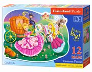 ksiazka tytu: Puzzle MAXI Konturowe Cinderella 12 autor: 