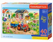 ksiazka tytu: Puzzle Maxi Life on the Farm 40 autor: 